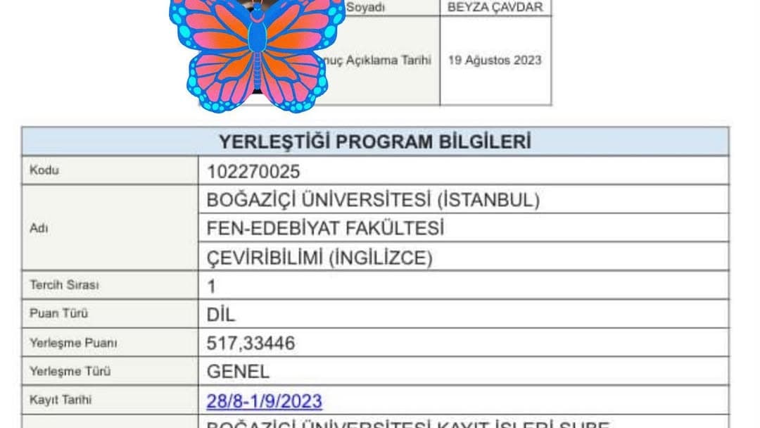 Sınav Sonucu 2